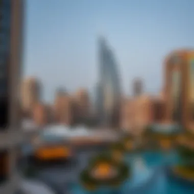 Architectural Wonders of Dubai A panoramic view of Dubai showcasing architectural marvels