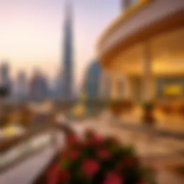 Golden Visa showcasing luxurious Dubai skyline