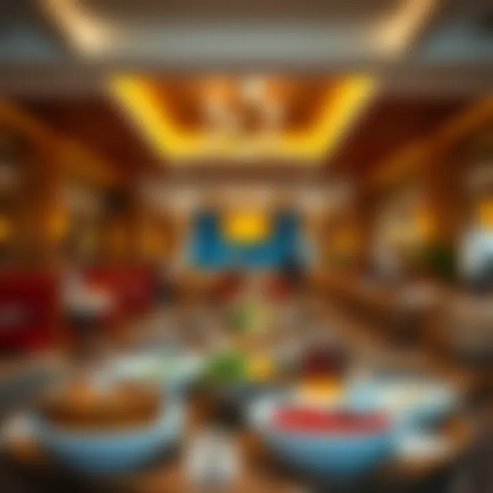 Culinary Delights at Hamriya Inviting dining area with various culinary choices