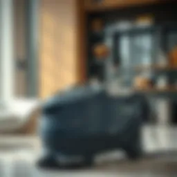 Modern cleaning equipment used in Dubai homes