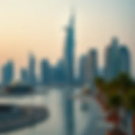 The Iconic Dubai Skyline Modern Dubai skyline showcasing high-end properties