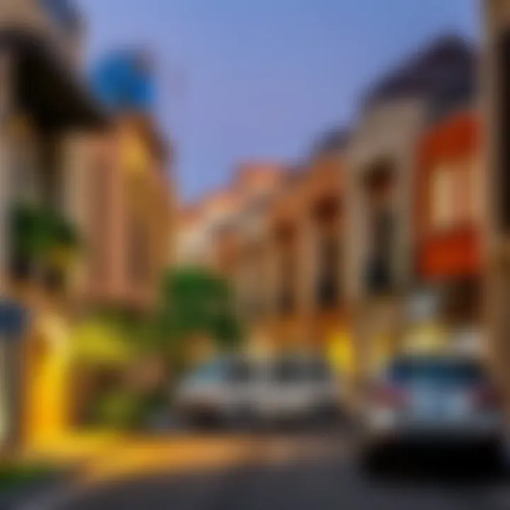 Exploring Dubai's Diverse Neighborhoods Diverse neighborhoods illustrating real estate variety