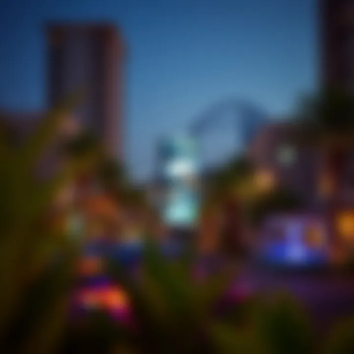 Surrounding area of Hor Al Anz Star Residence highlighting local attractions