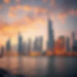 Luxurious skyline of Dubai showcasing iconic developments