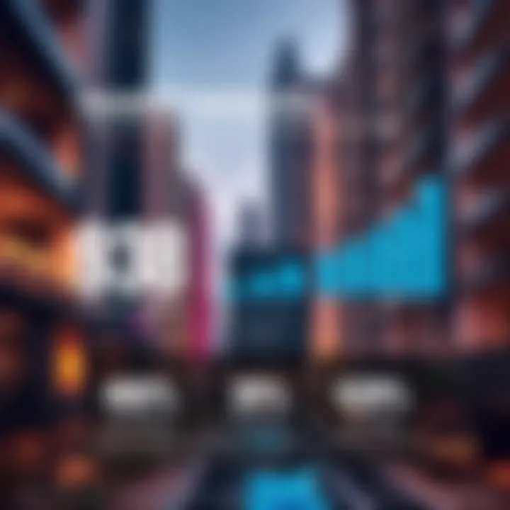 Infographic illustrating key statistics of Dubai's real estate market