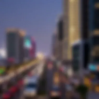 Infographic illustrating interdependencies between cities