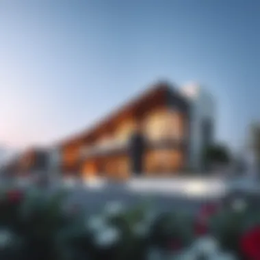 Modern Architecture in International City Phase 1 Modern architectural designs of properties in International City Phase 1