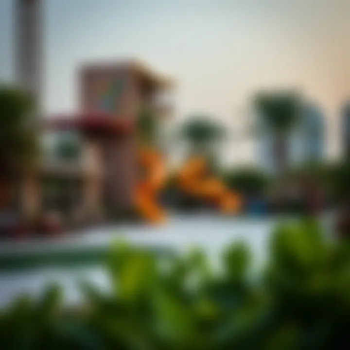 Community Park in Jabel Ali Village Vibrant community park within Jabel Ali Village offering recreational space