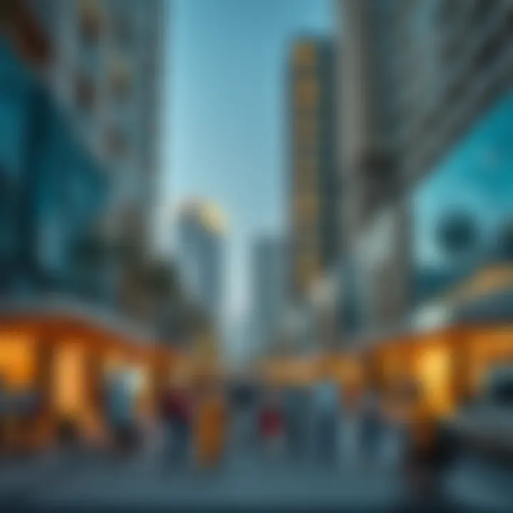 Dynamic Community Atmosphere of JBR Vibrant community life in Jumeirah Beach Residence