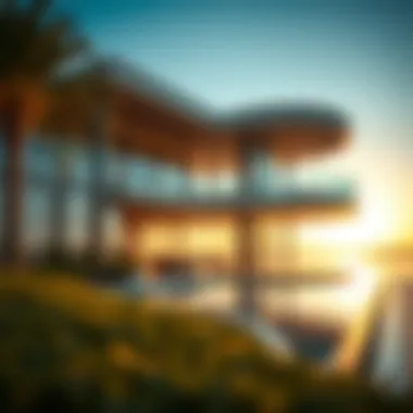 Luxurious Residence on Jumeirah Bay Island Luxury villa overlooking the pristine waters surrounding Jumeirah Bay Island