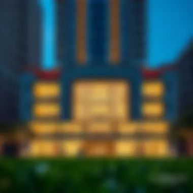 Stunning Architectural Design of Jumeirah Living Elegant facade of Jumeirah Living