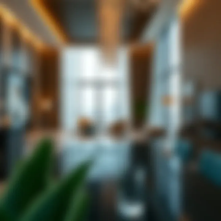 Sophisticated Interior Spaces Modern interior design of a Jumeirah Living apartment