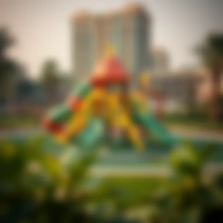 Children's Playground at Karama Park Playground facilities in Karama Park designed for children