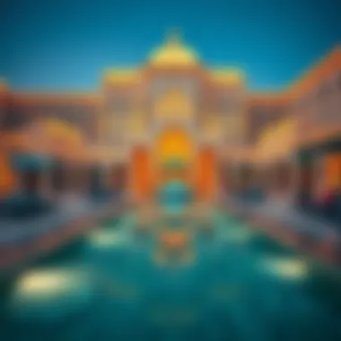 Architectural Beauty of Khalidiya Palace Rayhaan Stunning view of Khalidiya Palace Rayhaan's architectural design