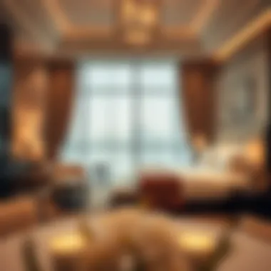 Luxurious Accommodations at Khalidiya Palace Rayhaan Luxurious guest room interior at Khalidiya Palace Rayhaan