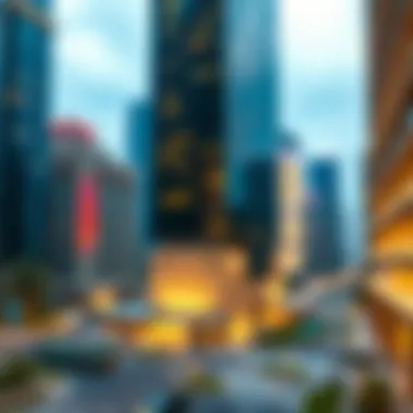 Infographic on the impact of Knowledge City on Dubai's real estate market