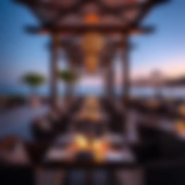 Gastronomic Delights at La Mer Beach Luxurious beachfront dining experience at La Mer