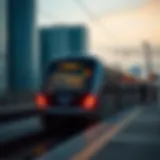 Final Departure at Center Point Last metro at Center Point station