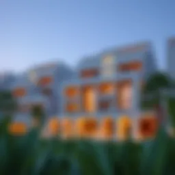 Stunning architectural view of Layan Dubai