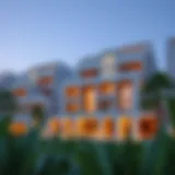 Architectural Elegance of Layan Dubai Stunning architectural view of Layan Dubai