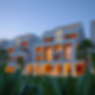 Architectural Elegance of Layan Dubai Stunning architectural view of Layan Dubai