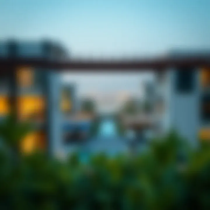 Residential Living Experience in Layan A picturesque view of residential living in Layan Dubai