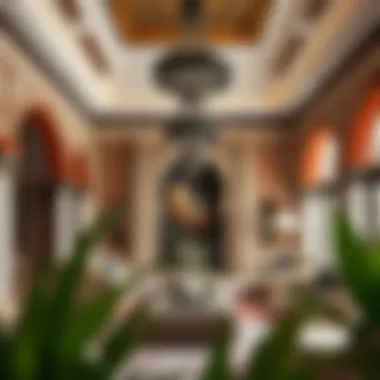 Welcoming Majlis with Rich Colors and Textures Welcoming majlis adorned with rich colors and textures