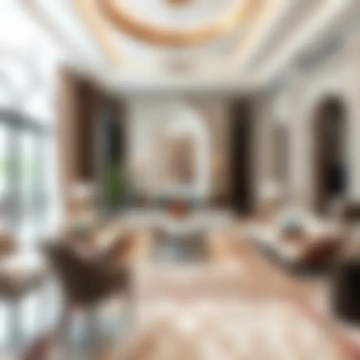 Spacious Majlis Layout for Social Interaction Spacious majlis layout facilitating social interaction