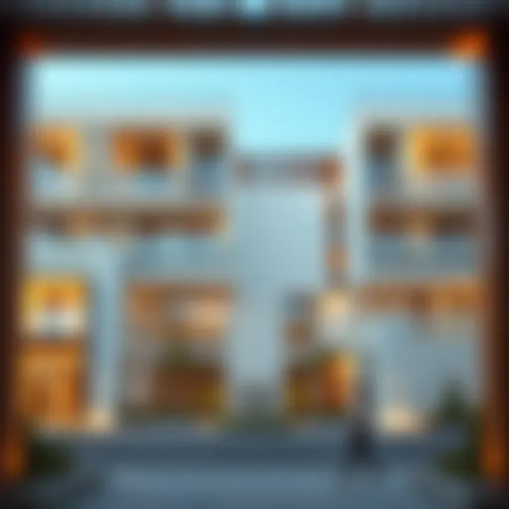 Modern real estate developments highlighting investment opportunities in Manazil Mankhool