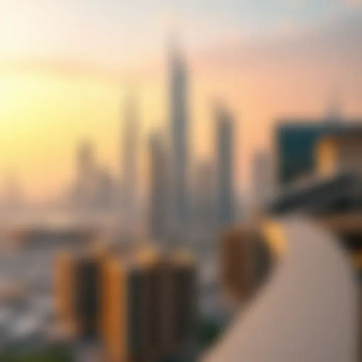 A stunning skyline view of Manazil Mankhool in Dubai