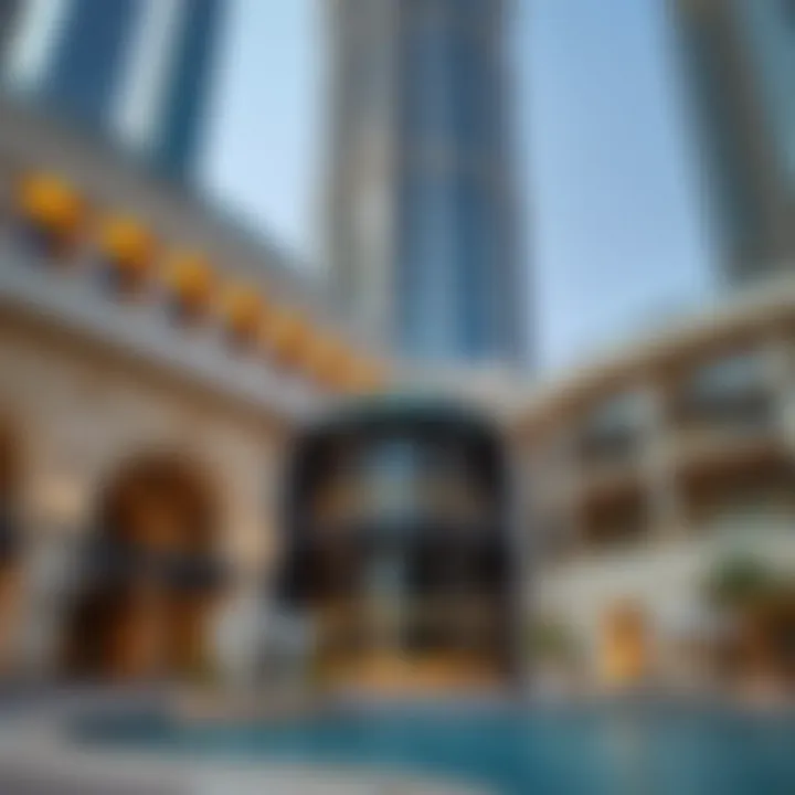 Architectural Features of Manchester Tower Architectural details highlighting Manchester Tower's design