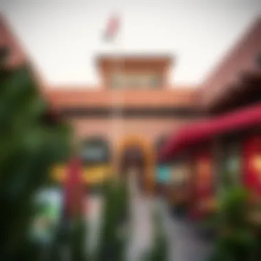 Shopping and Dining in Masaken Al Warqa Local amenities including shopping and dining options in Masaken Al Warqa