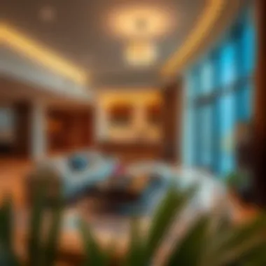 Luxurious Living Space at Mercure Suites Luxurious living space at Mercure Suites