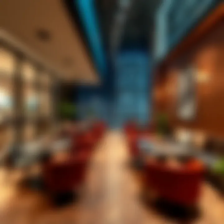 Modern amenities in Metro Central Hotel Apartments