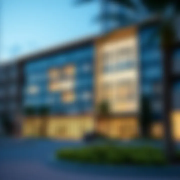 Stunning exterior view of Millennium Al Barsha showcasing modern architecture