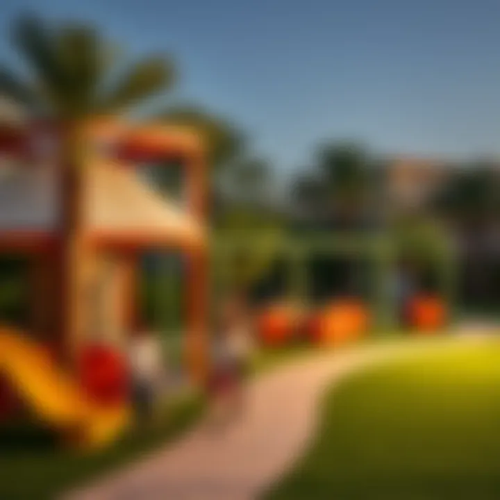 Community Leisure Space in Mowaihat Community park in Mowaihat with families enjoying leisure activities