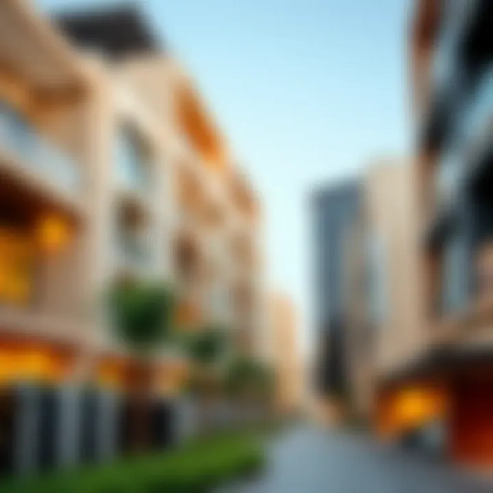 Contemporary Architecture in Mowaihat Modern residential buildings in Mowaihat highlighting contemporary design