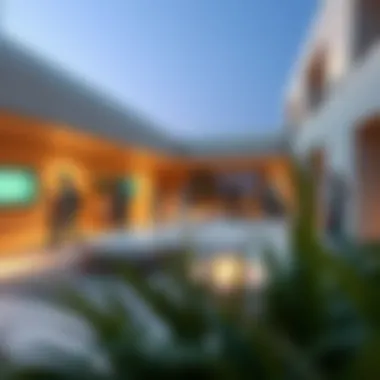 Community engagement spaces within the Nasama Sharjah Project