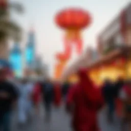 Cultural celebration during UAE holidays