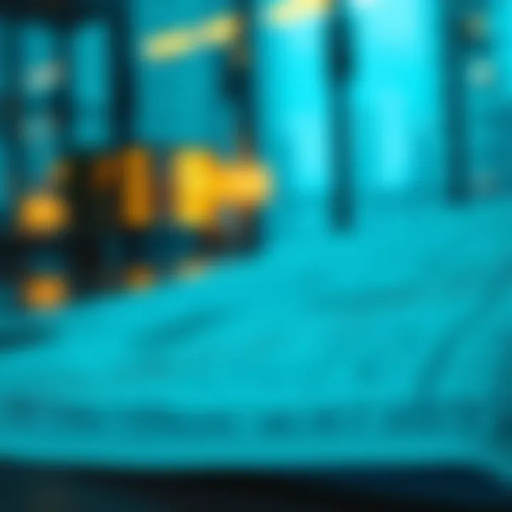 Blueprints of Dubai's Real Estate Regulations Blueprints and documents illustrating property management frameworks