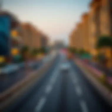 Transportation routes connecting Damac Hills 2 with Dubai