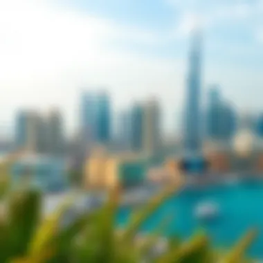 Dubai Skyline: A Testament to Modern Living A stunning skyline view of Dubai showcasing modern architecture