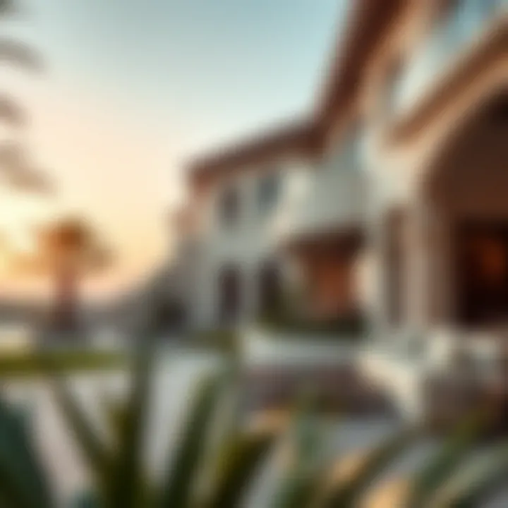 Luxury Living in Dubai A luxurious villa in a prestigious neighborhood