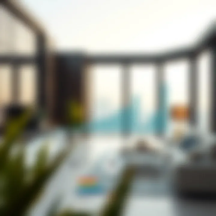 An infographic showcasing investment trends in Dubai's property market