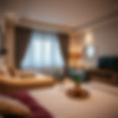 Cozy room setup ideal for renters