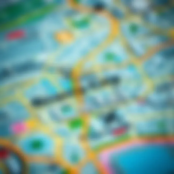 Map highlighting Deira City Center and surrounding amenities