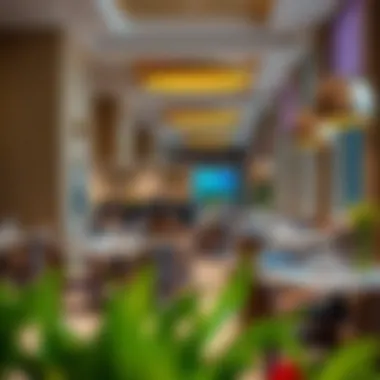 Diverse dining options at Novotel Hotel