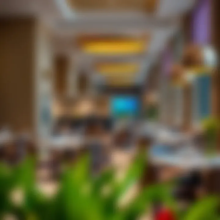 Diverse dining options at Novotel Hotel