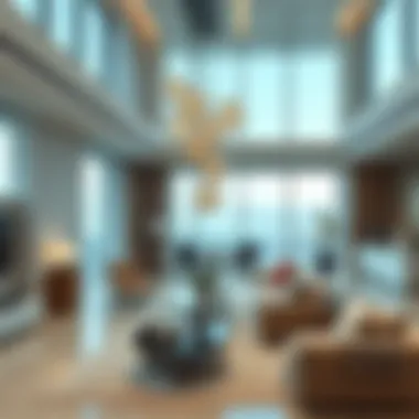 Luxurious Living Space Luxurious interior of a residence in Ocean Heights