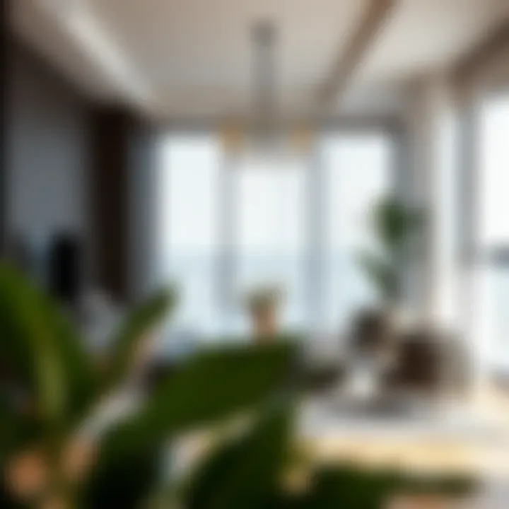 Modern interior design showcasing Pulse Townhouses